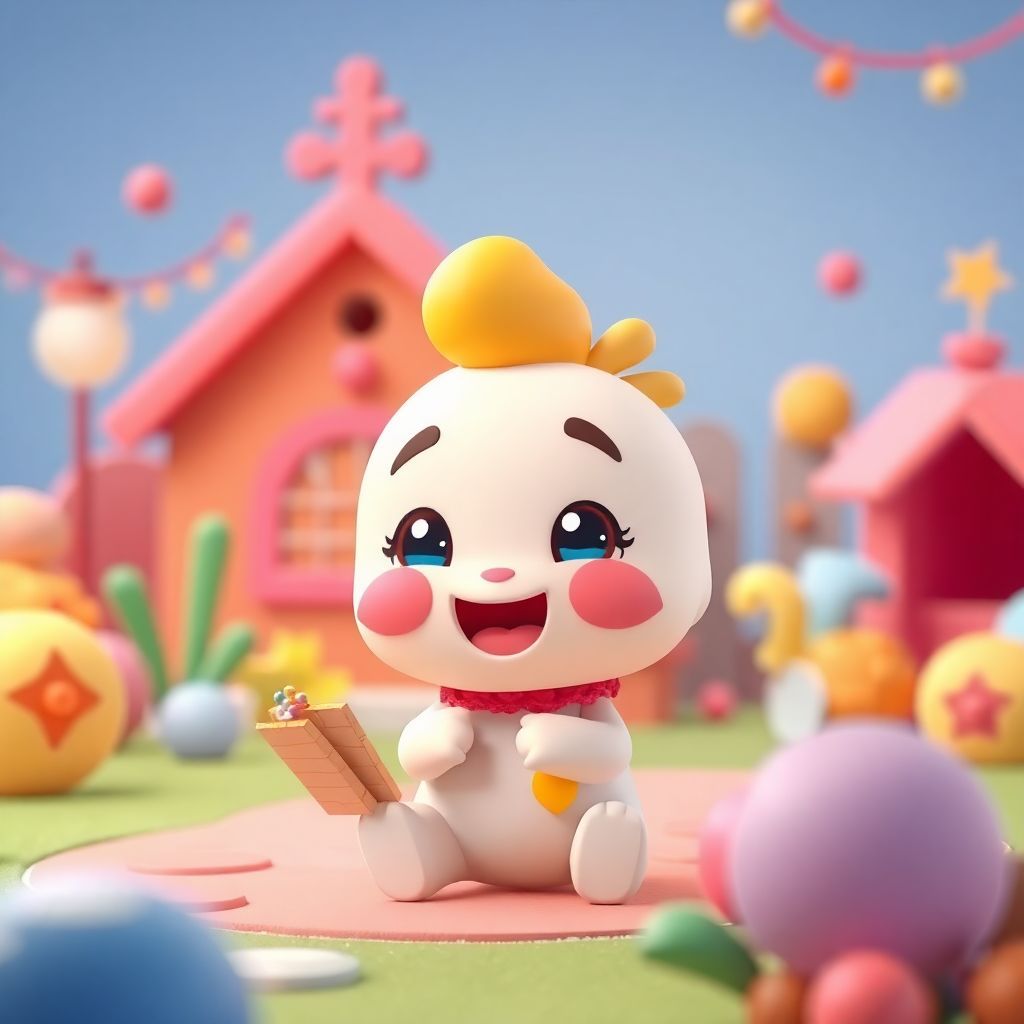 3D render Character | RentPrompts